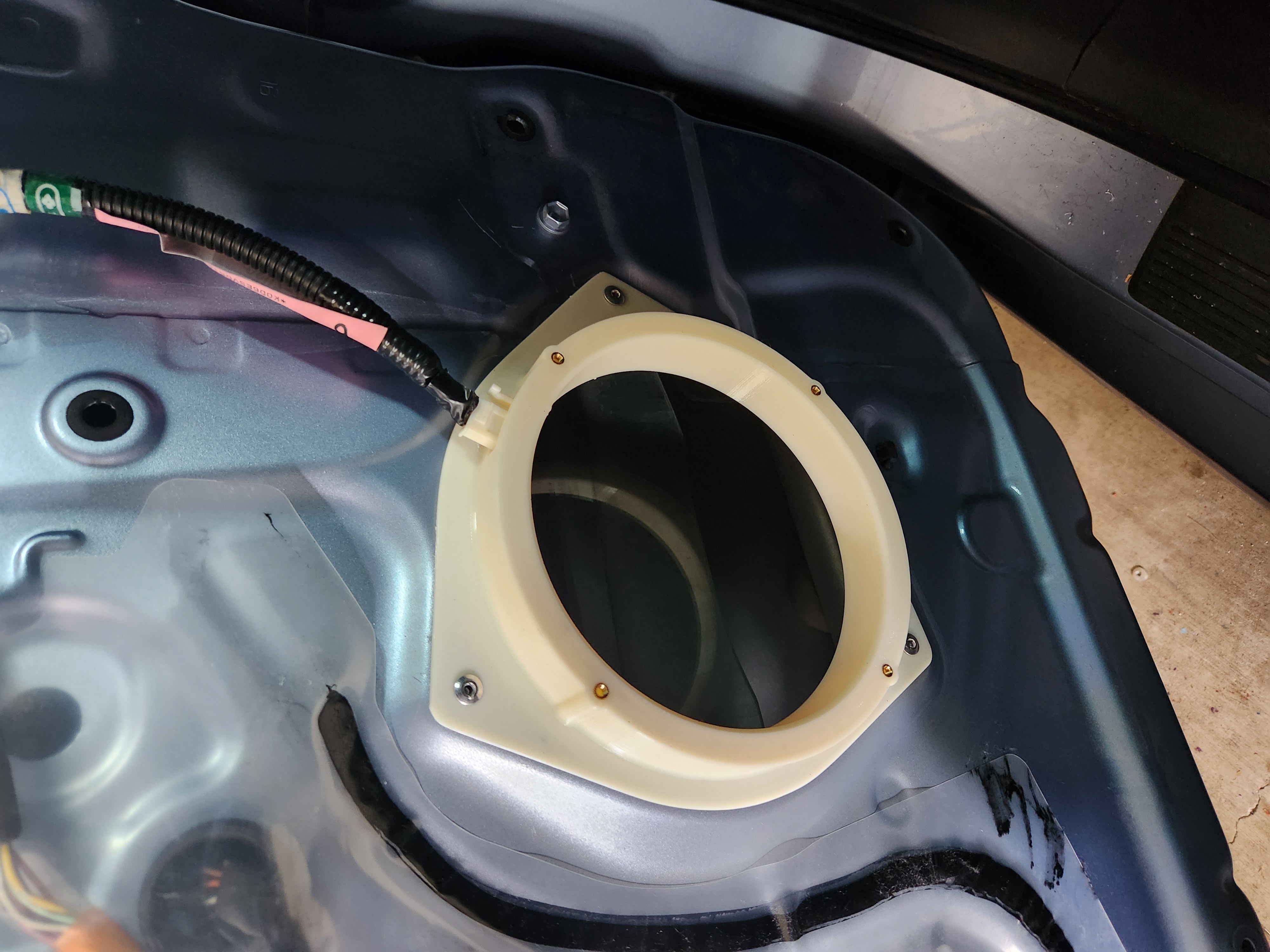 2008 Scion tC Front Door Speaker Mount 6.5