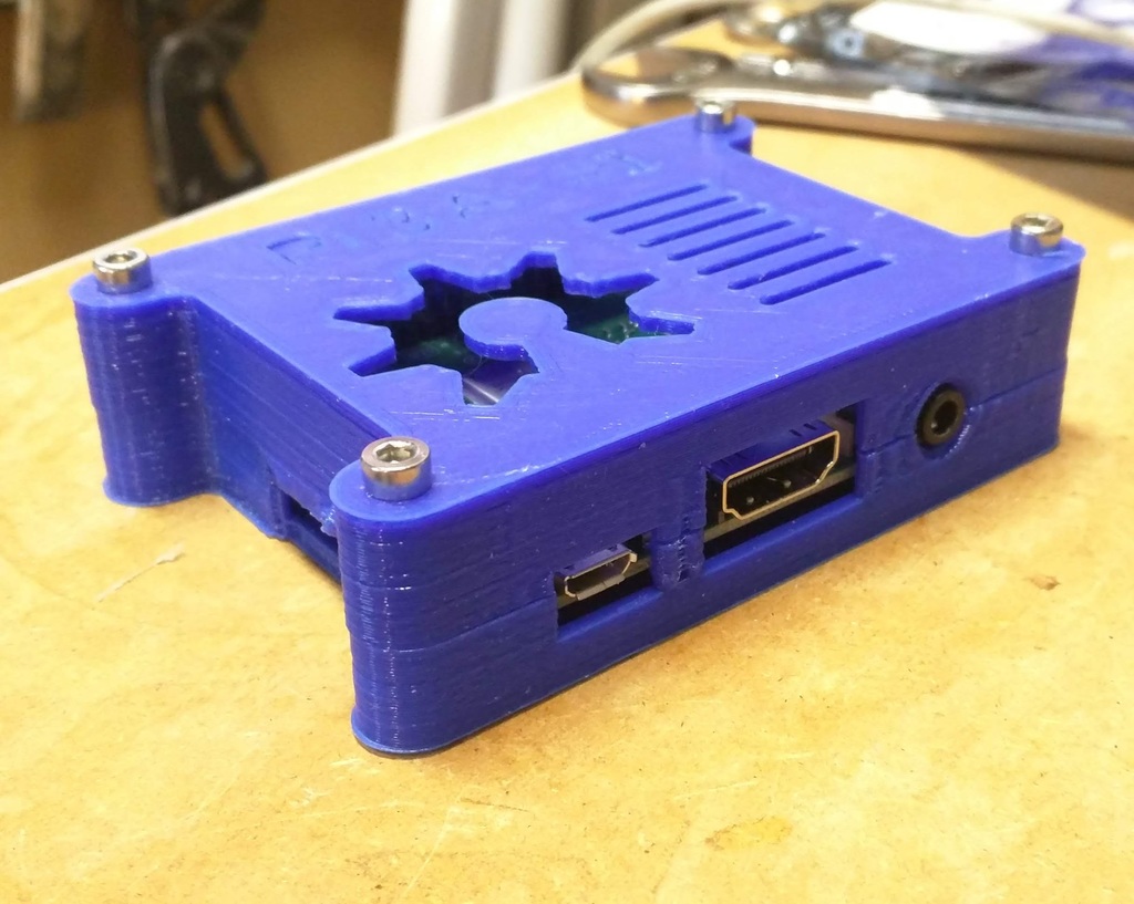 Raspberry Pi Case (3 A+, 3 B+, and 4 B) by brandroid | Download free ...