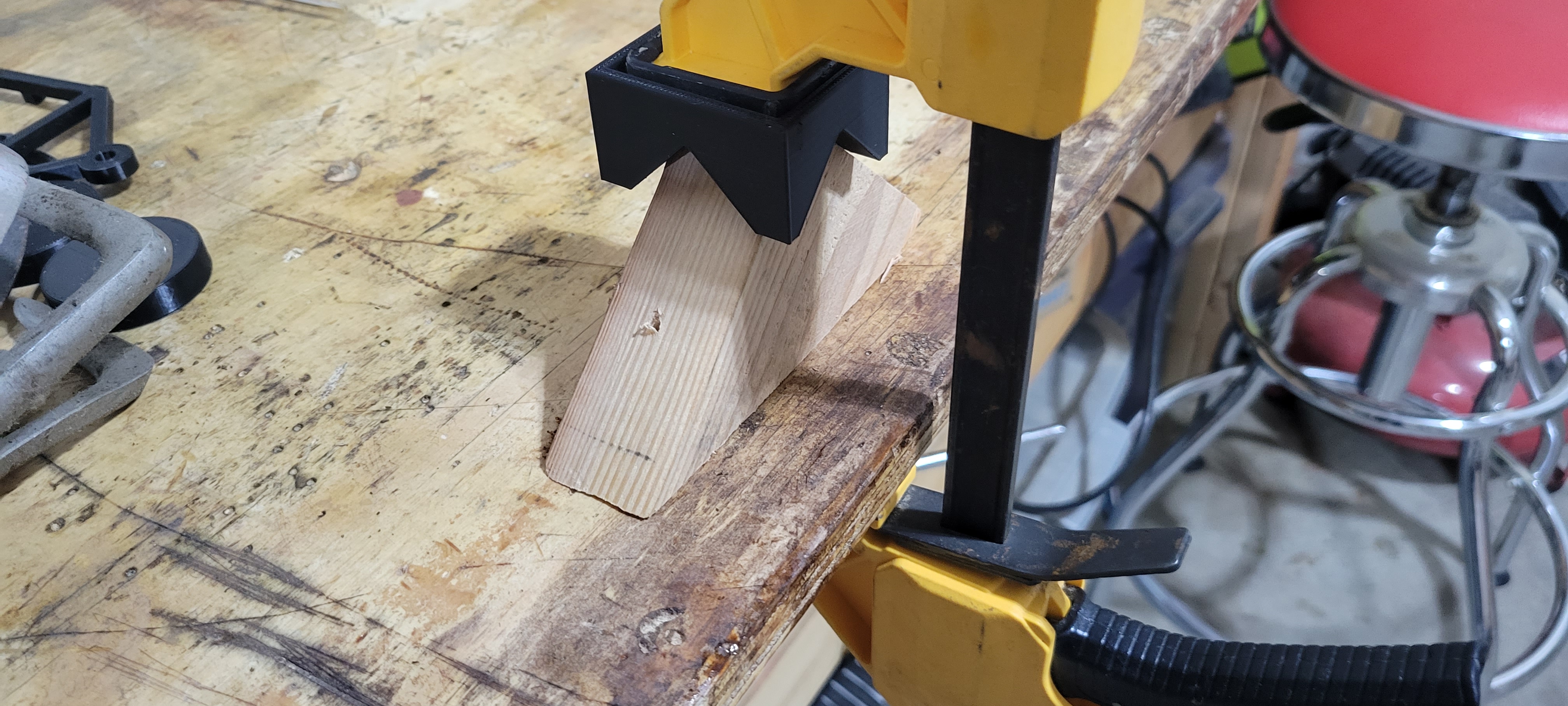 Dewalt 45 degree trigger clamp jaw pads by JonLo Download free STL