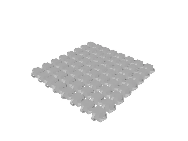 Fabric coaster