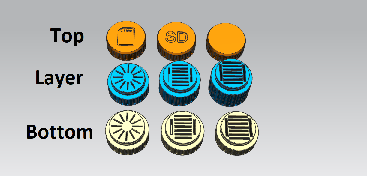 Miniatura 6 do modelo 3D SD Storage - Multiple Layer - SD, Mini & Micro