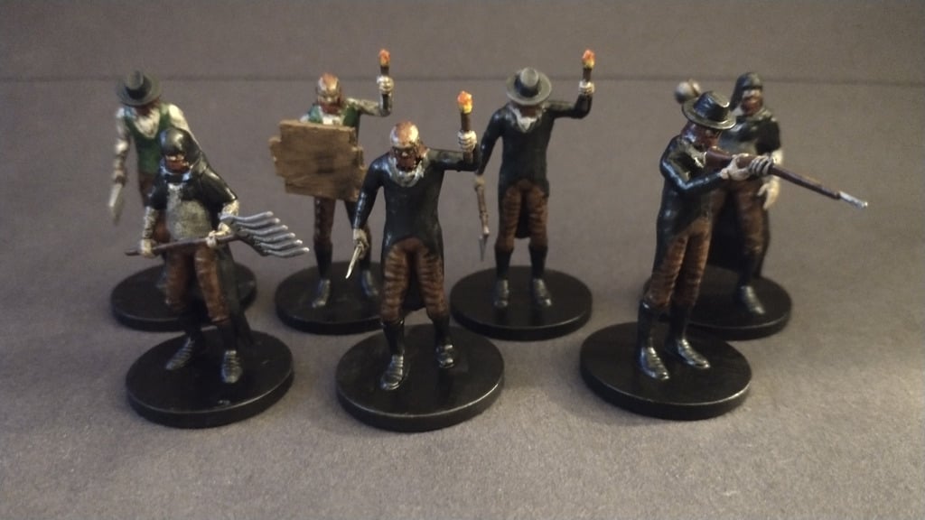 Huntsman Miniatures (Bloodborne Fan Art)
