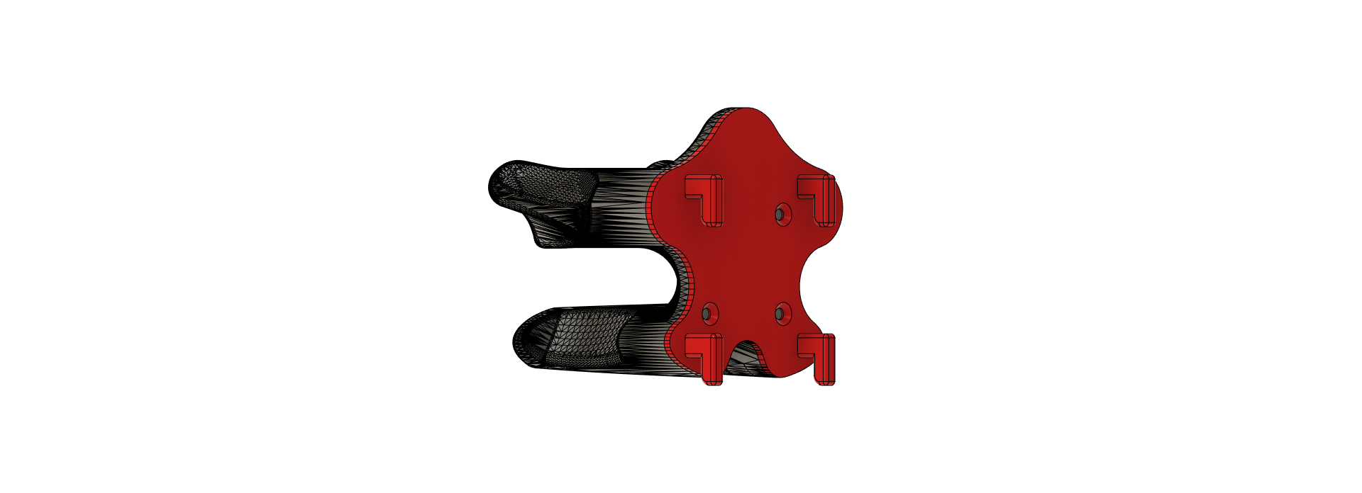 Oculus mounts to Skadis adaptors