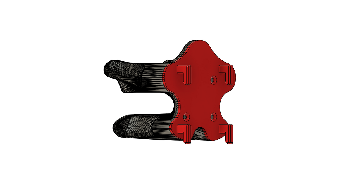 Oculus mounts to Skadis adaptors by Melantech | Download free STL model ...