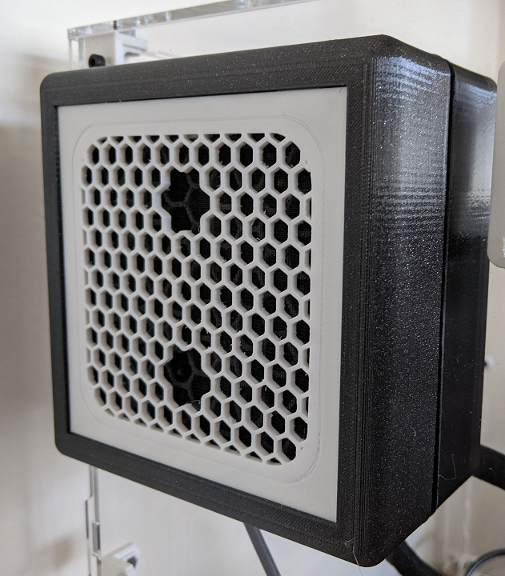 3D Enclosure Extractor Fan with HEPA Carbon filters v2