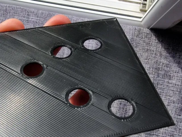 Printer Top Surface Hole Test