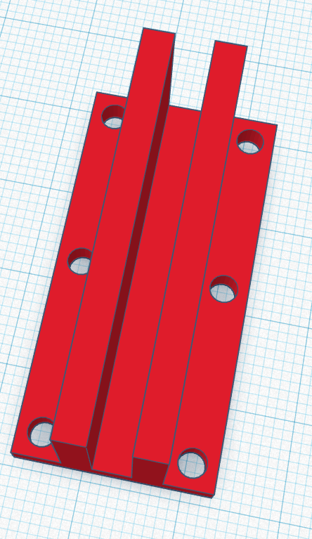 Badezimmer Plexiglashalter