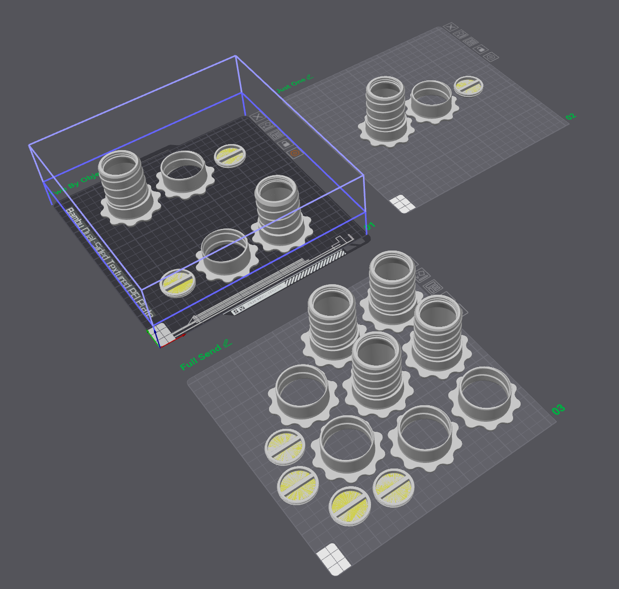 Desiccant Spool Tumbler (with modifiers!)