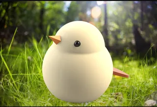 Cute Round Birb