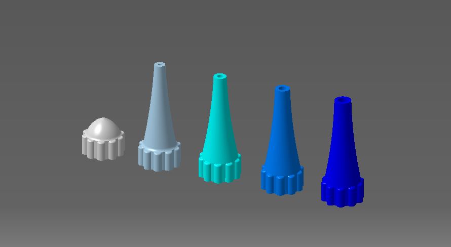 Seal gun nozzles and cork