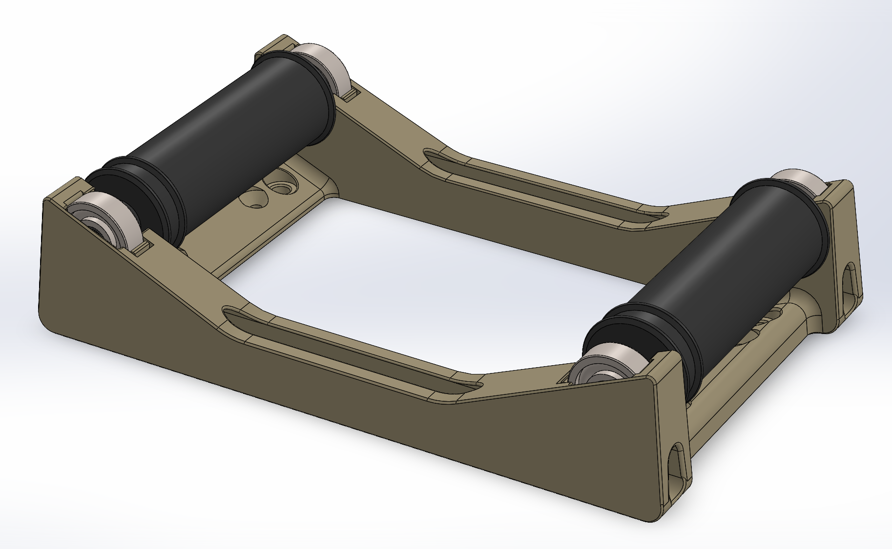 Filament Spool Holder (Bearings, Simple Design)