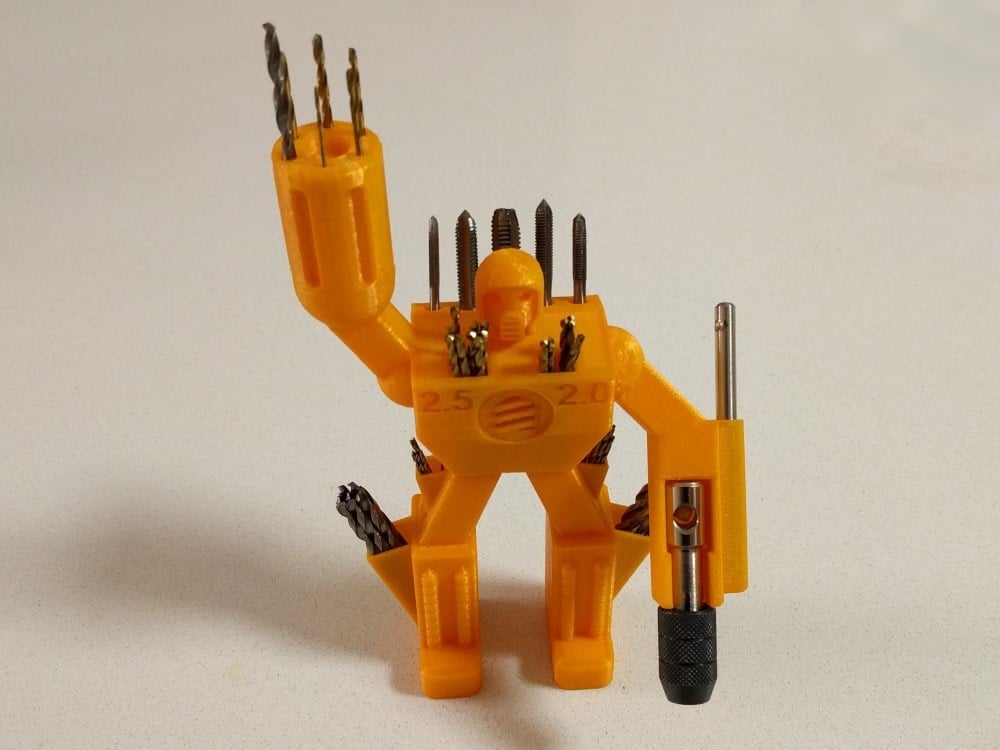 Small Drill Bit Holder Robot
