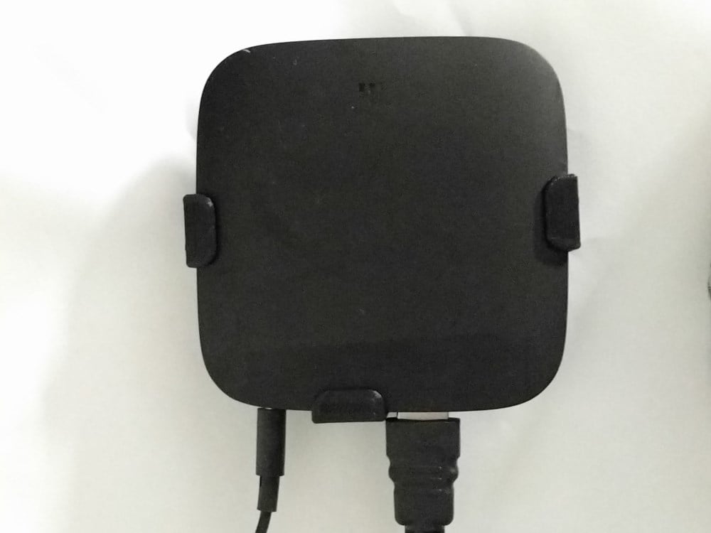 MiBox 3 Wall Bracket (cables from below)