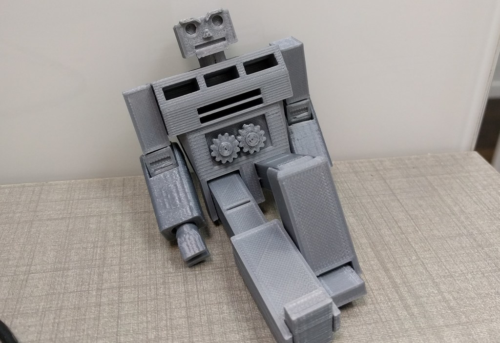 Robot Storage Devices Holder by Nir Dobovizki Download free STL model