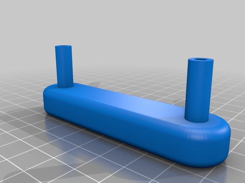 Simple cabinet door handle by Nir Dobovizki | Download free STL model ...