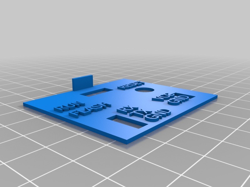 Miniatura 5 do modelo 3D ESP 01 Programming Cradle