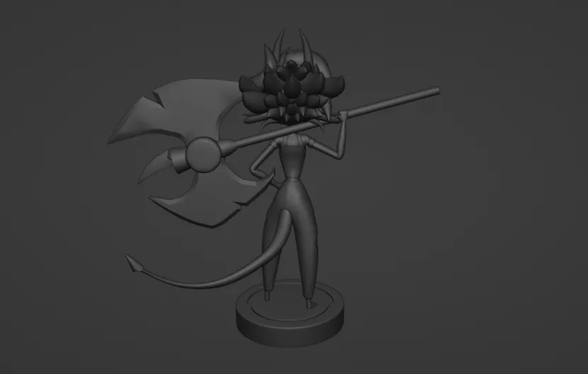 STL file Girl with hat and horns ROBLOX avatar 👧・Design to download and 3D  print・Cults