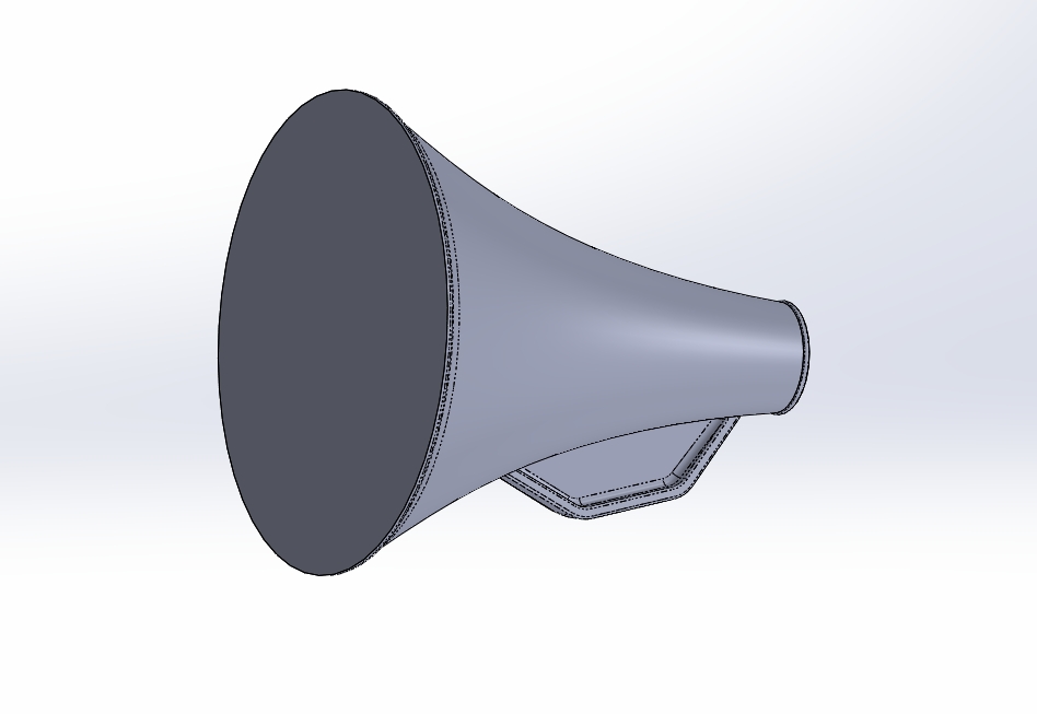 Bullhorn Vase Mode by BuildX Download free STL model