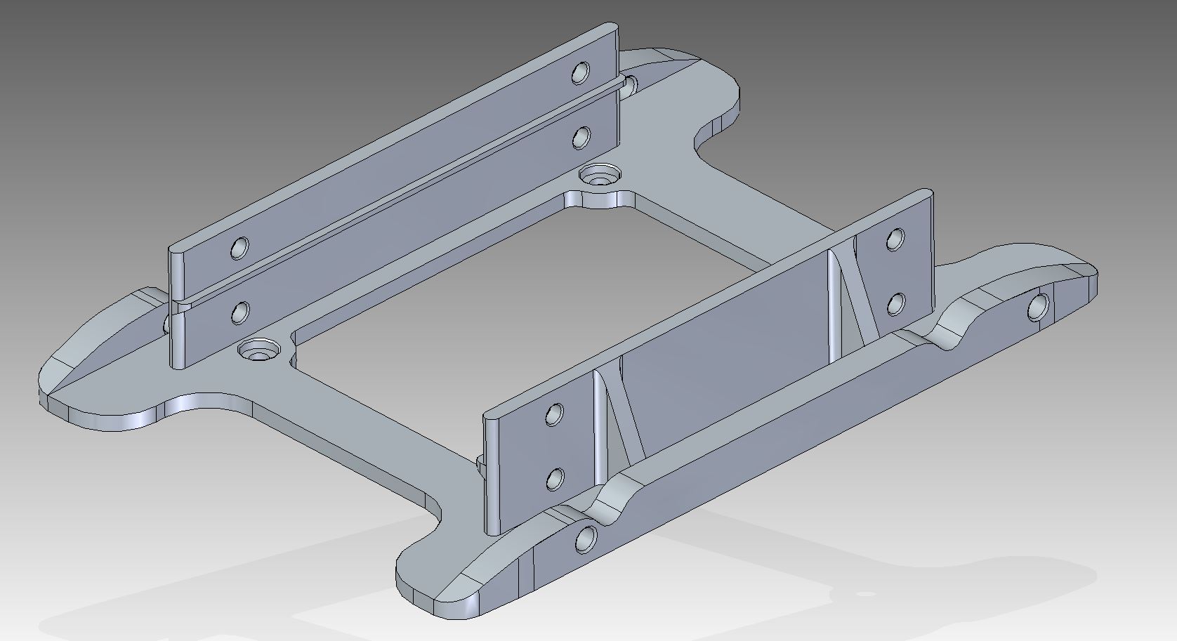3.5" to 2.5" bracket and cage for 2.5 SSD/HDD.