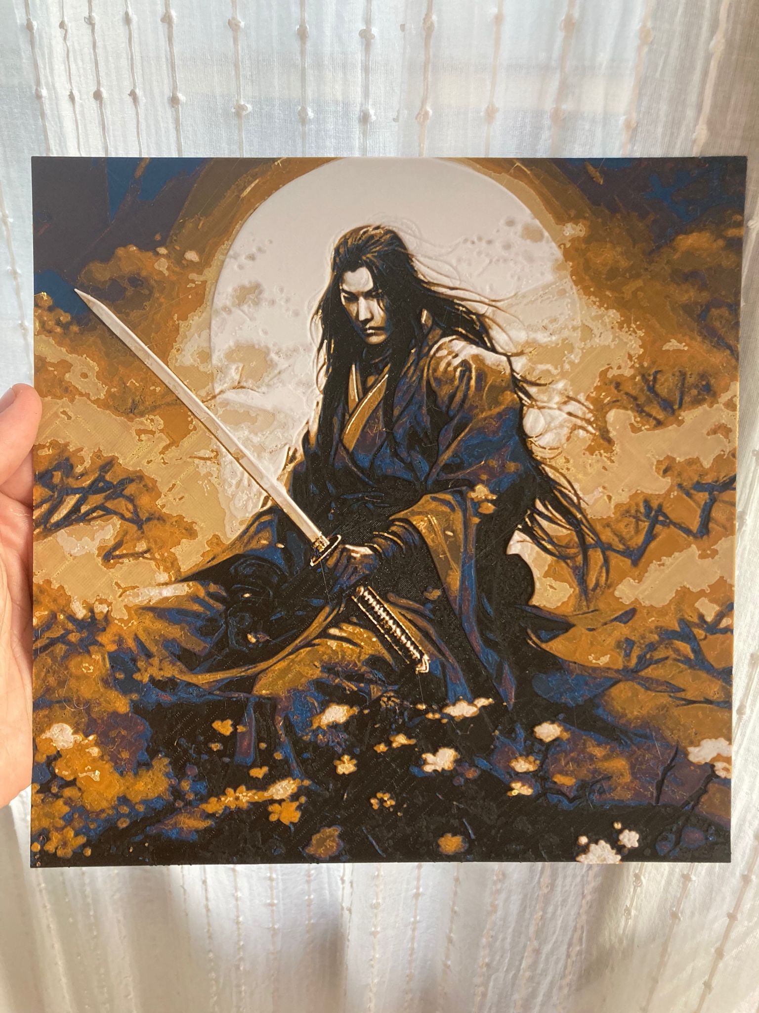 Hueforge Samurai