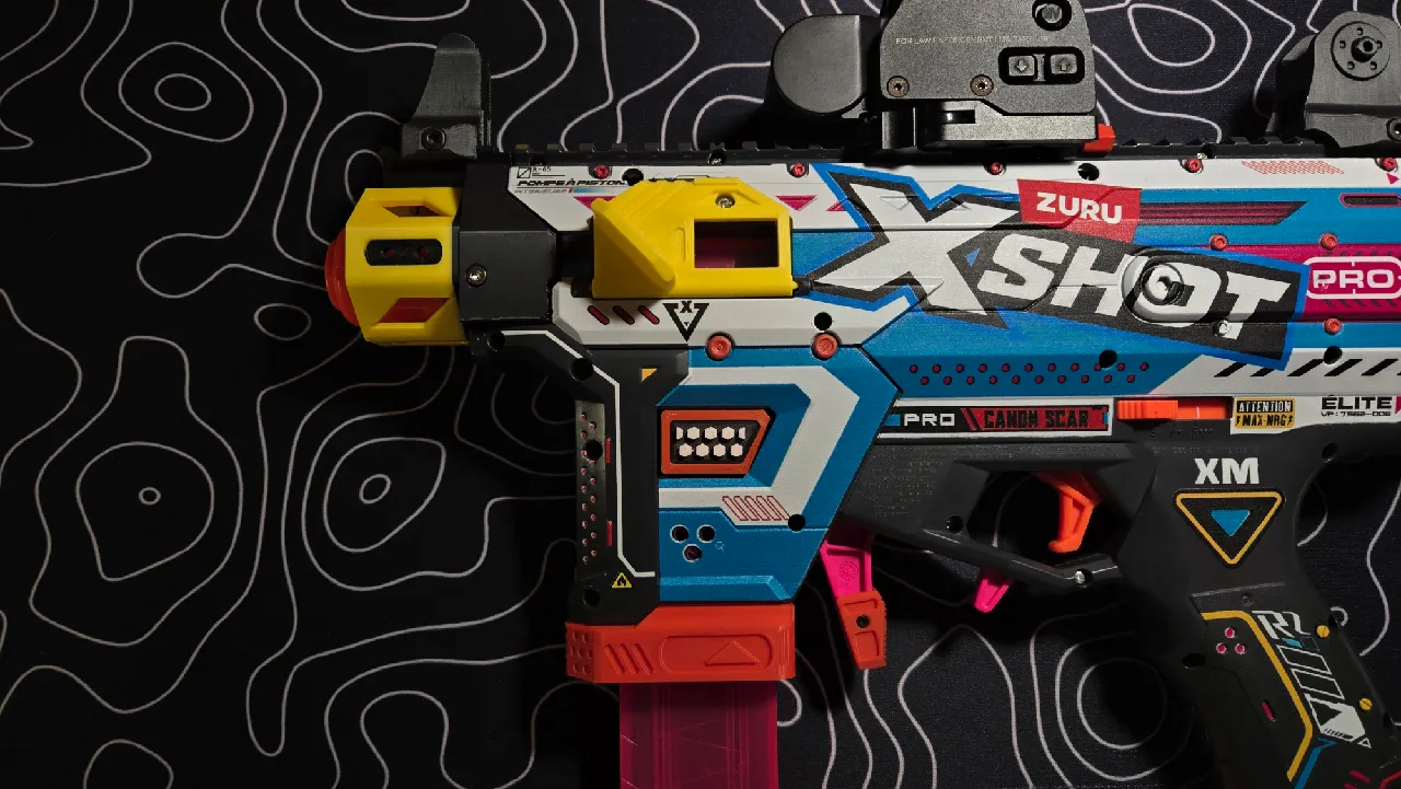 Thumb Rest Jam Door Xshot Motorized Piston Pump MPP by GhostManta