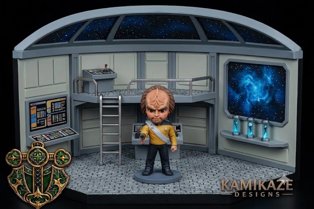Worf Inspired Chibi