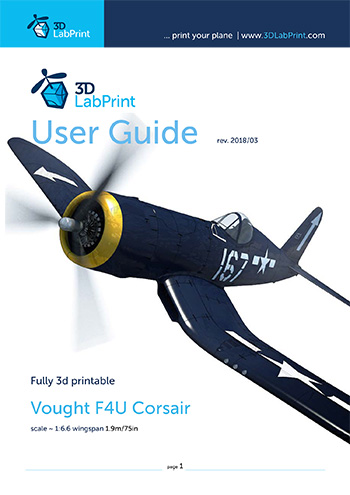 F4U Corsair by 3DLabPrint | Download free STL model | Printables.com