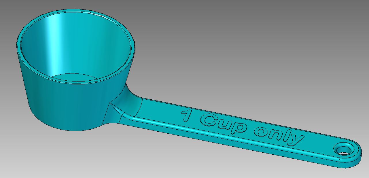 Grinded coffee measuring spoon for Delonghi Magnifica s