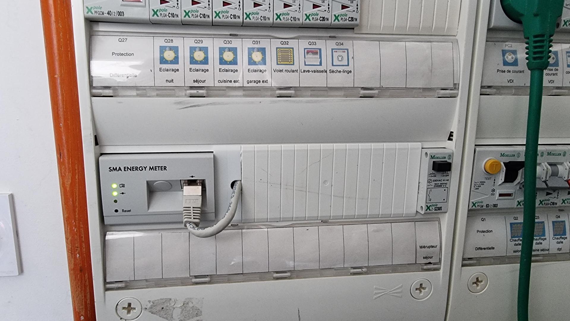 Domestic electrical panel cover