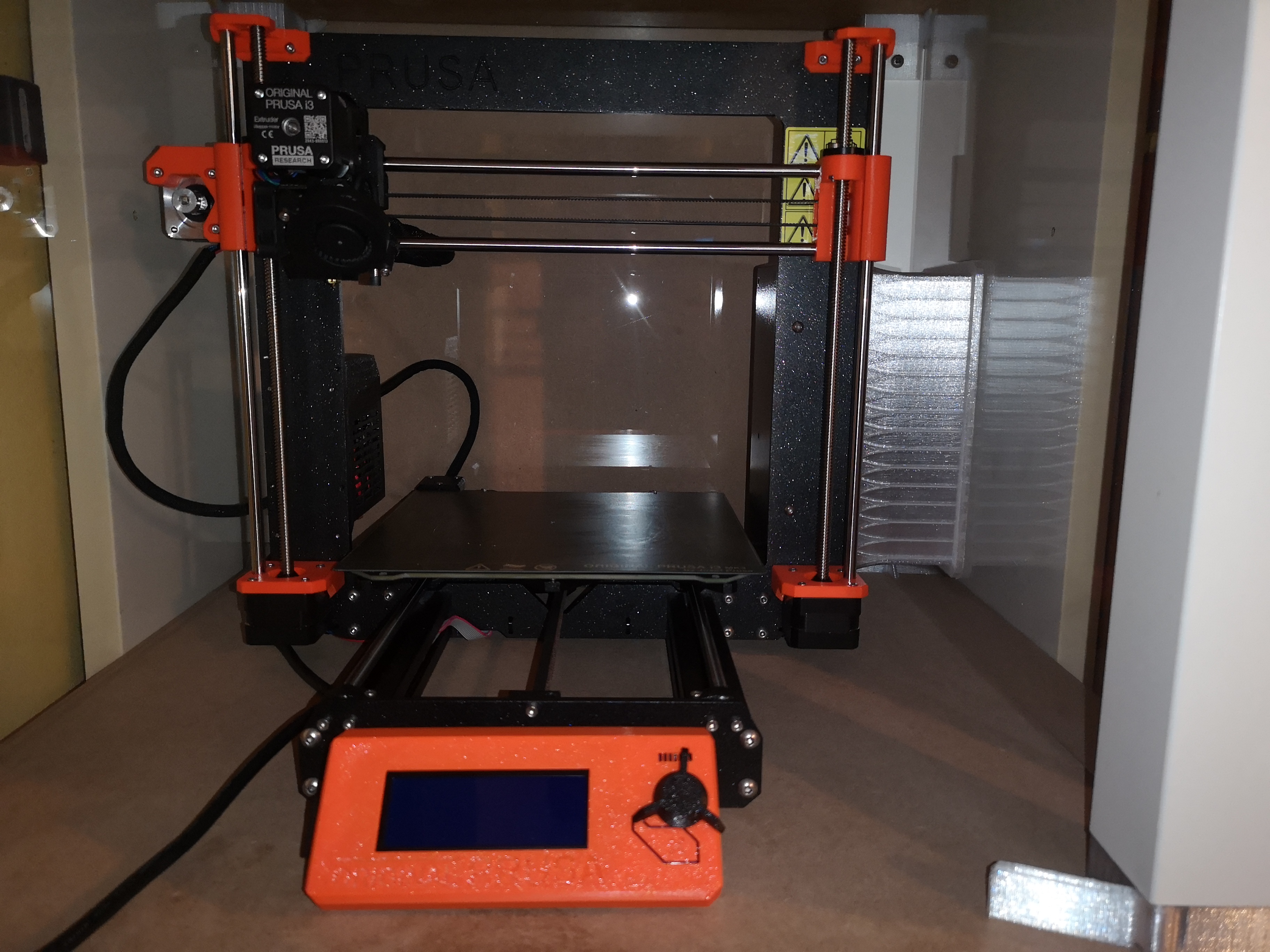 Prusa mk3 black psu air conveyor