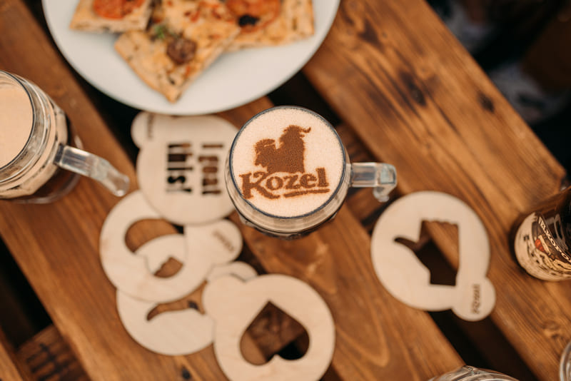 Miniatura 3 do modelo 3D Kozel Beer Stencil