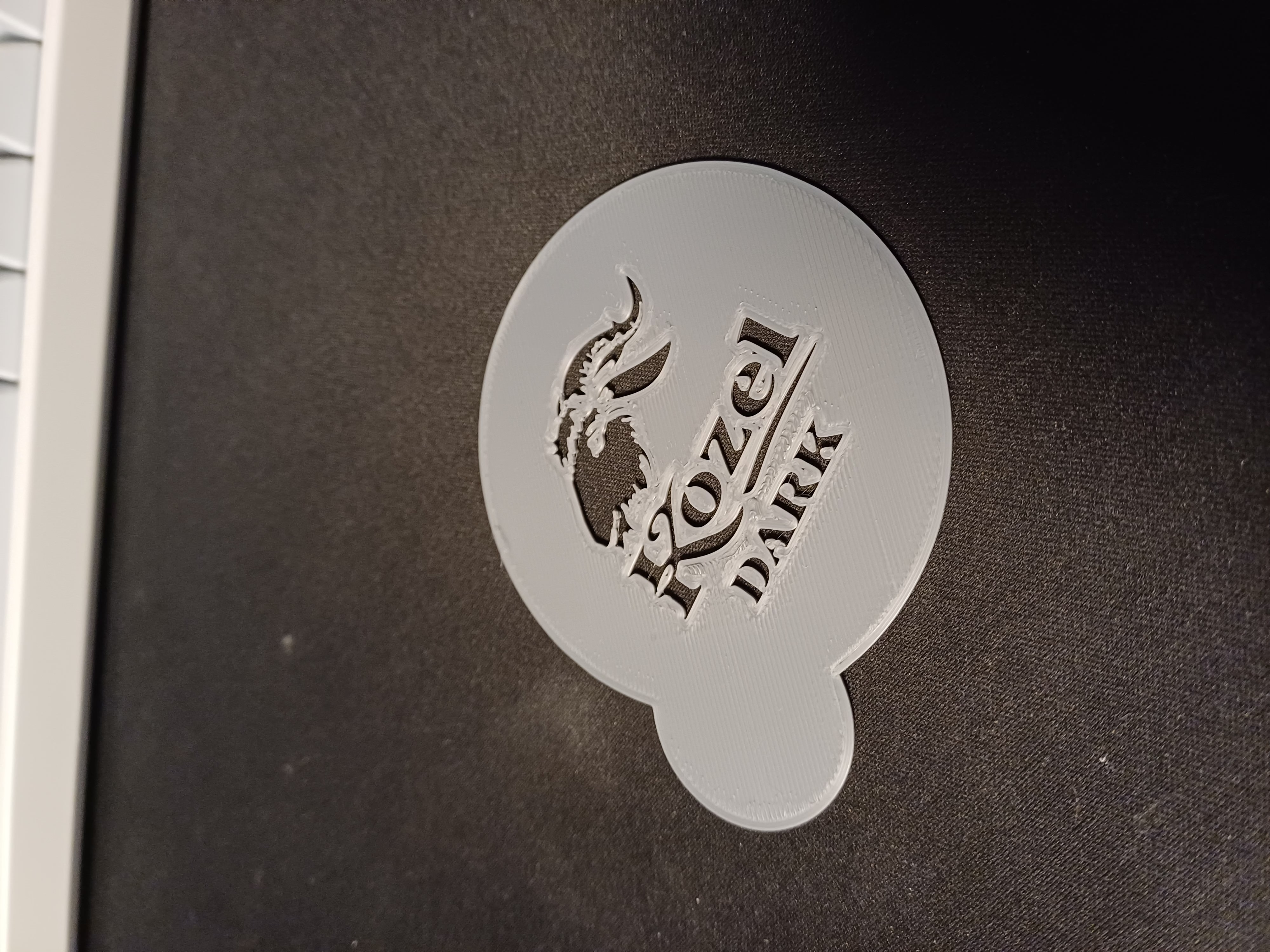 Miniatura 2 do modelo 3D Kozel Beer Stencil