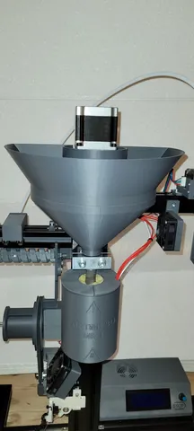 Einfülltrichter/Filling Hopper für/for MK1 & MK2 www.artme-3d.de Filamentextruder
