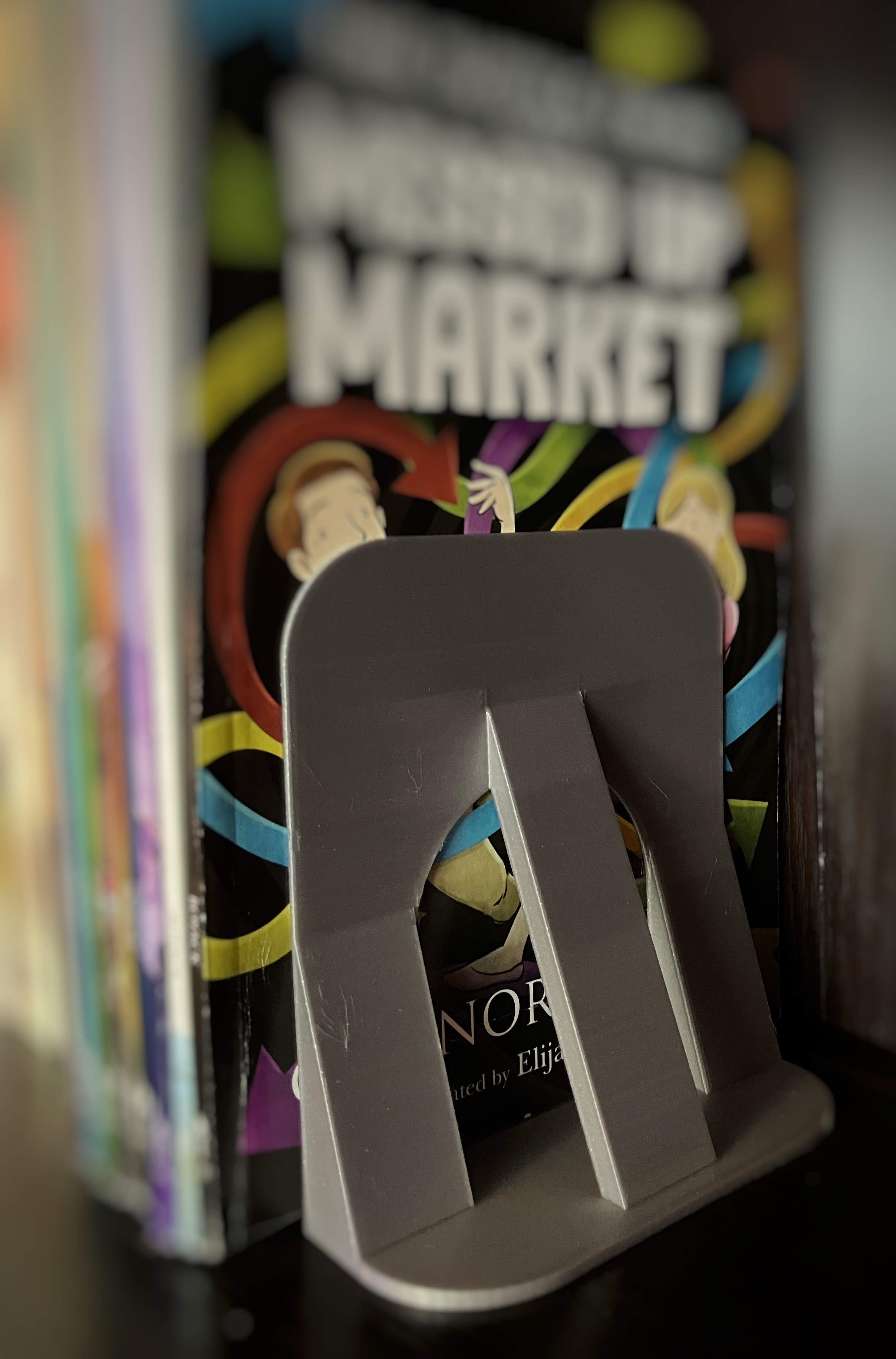 Book end holder