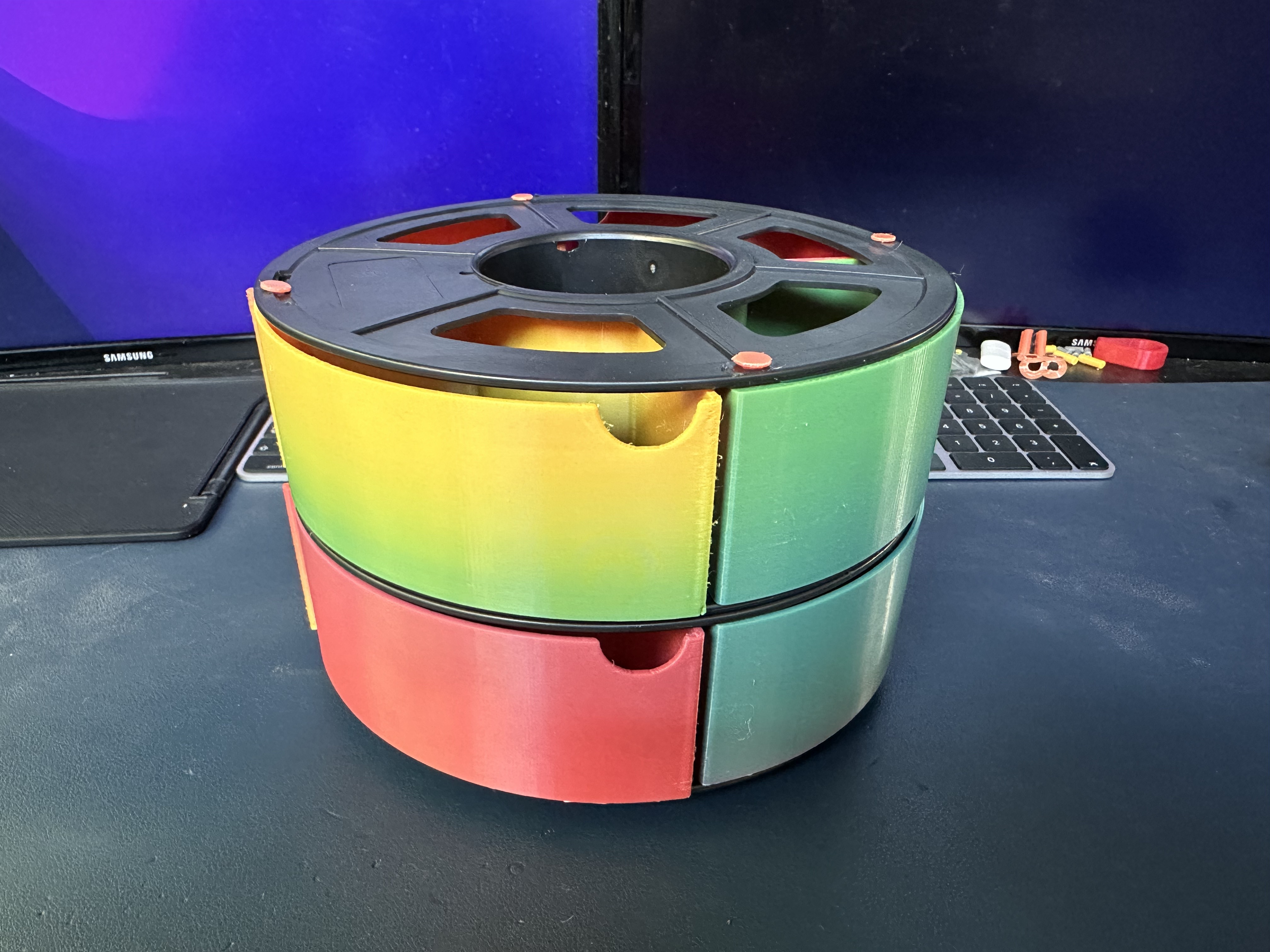 Miniatura 2 do modelo 3D Stackable Sunlu Spool Drawer