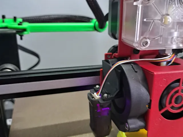 CR Touch mount for titan extruder