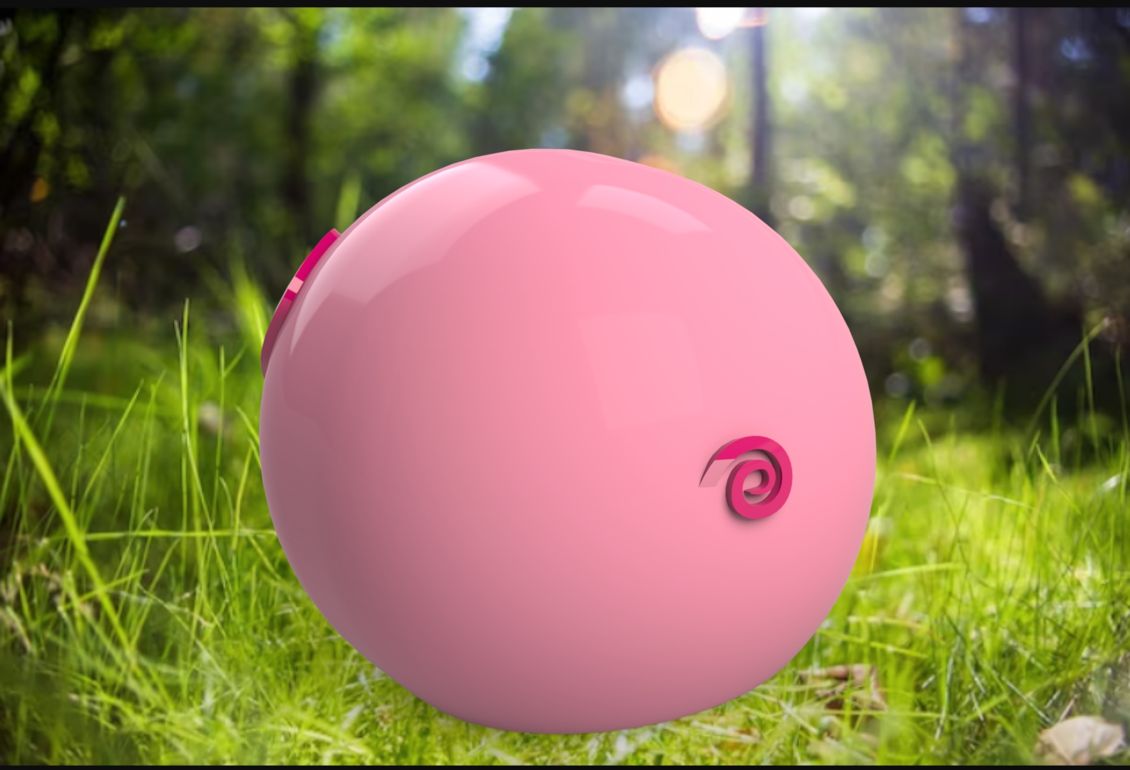 Miniatura 2 do modelo 3D Cute Round Pig