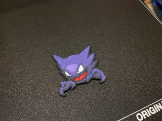 Shiny Gastly, Haunter, & Gengar models