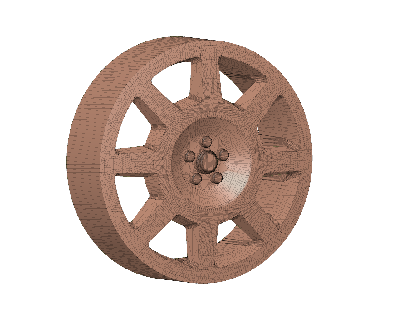 Alpine Rims Front View Alpine A110 rims (front and back) by Paul D | Download free STL model ...