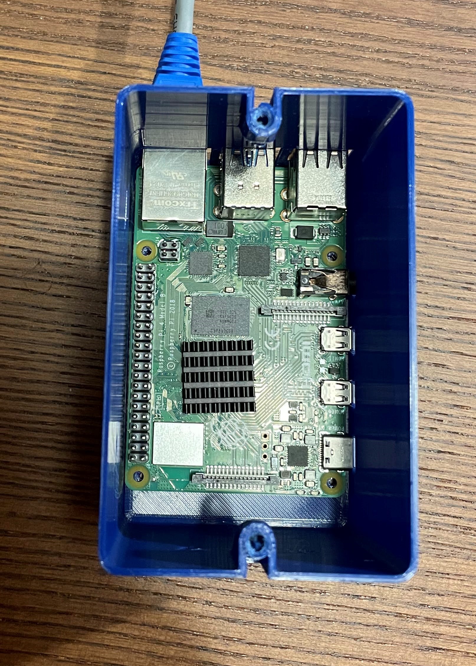 Raspberry Pi 4 case in US Electrical Outlet/ Switch box form factor by ...