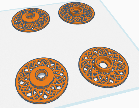 FIligree Bobbin Discs for EEW Nano
