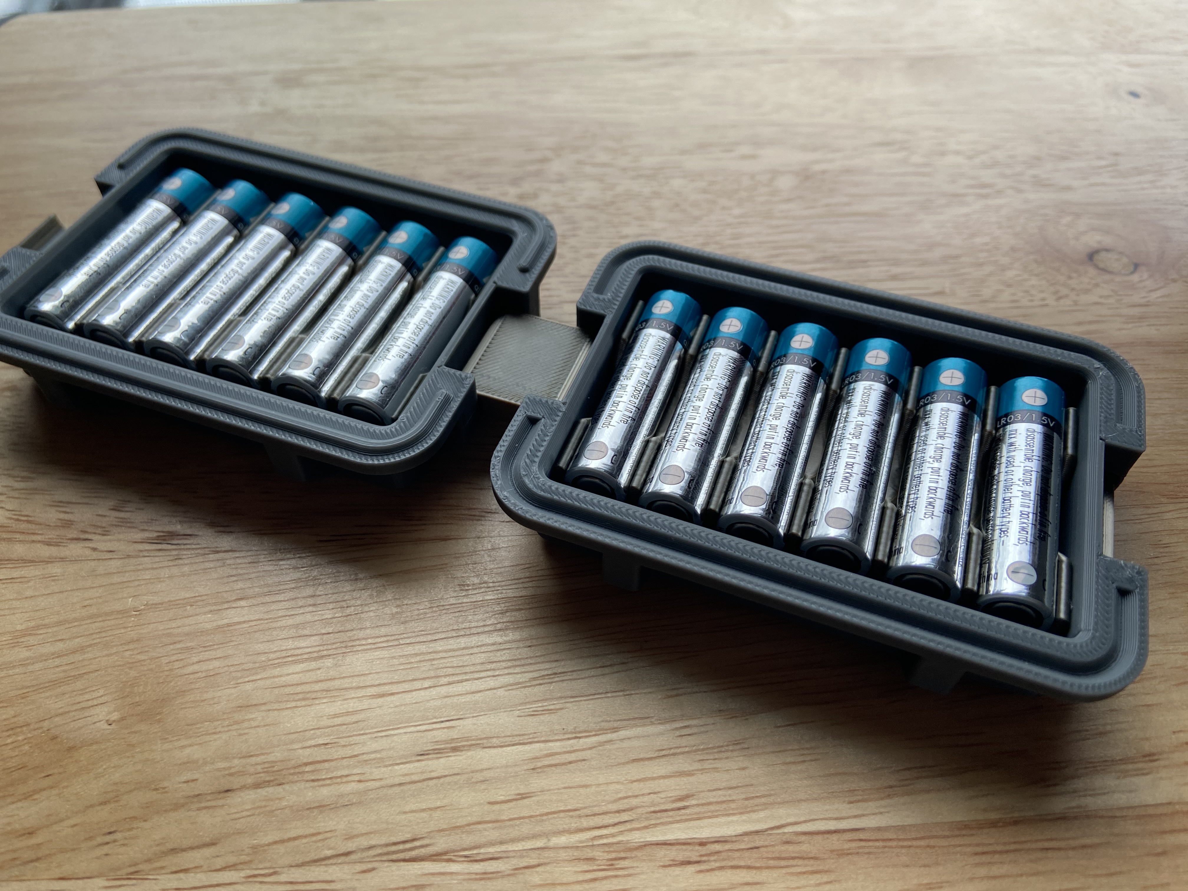 AAA Battery Storage Box