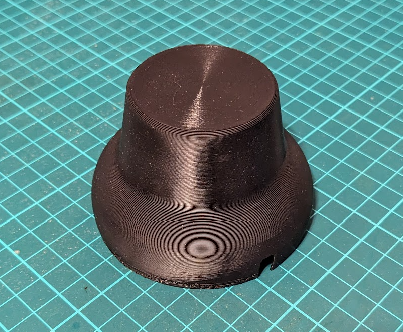 Dust cover for 3DConnexion space mouse, cabled version