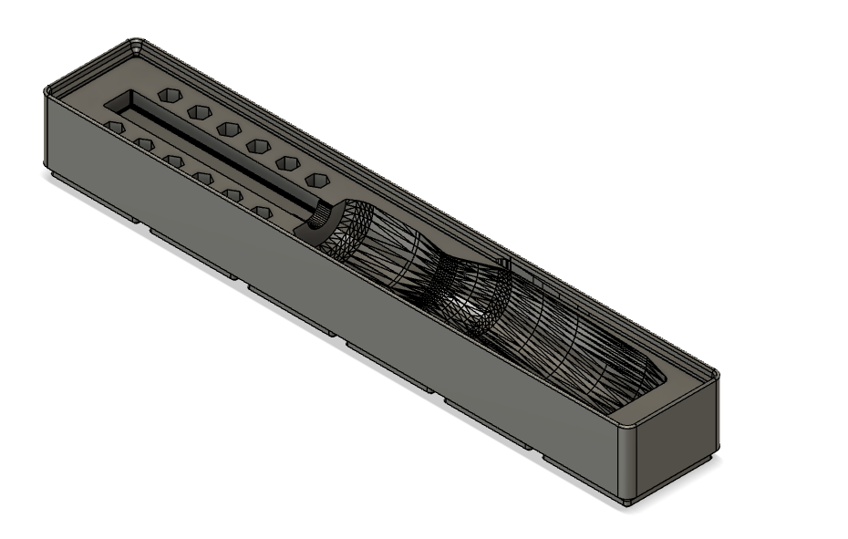 Gridfinity LTT Screwdriver tray