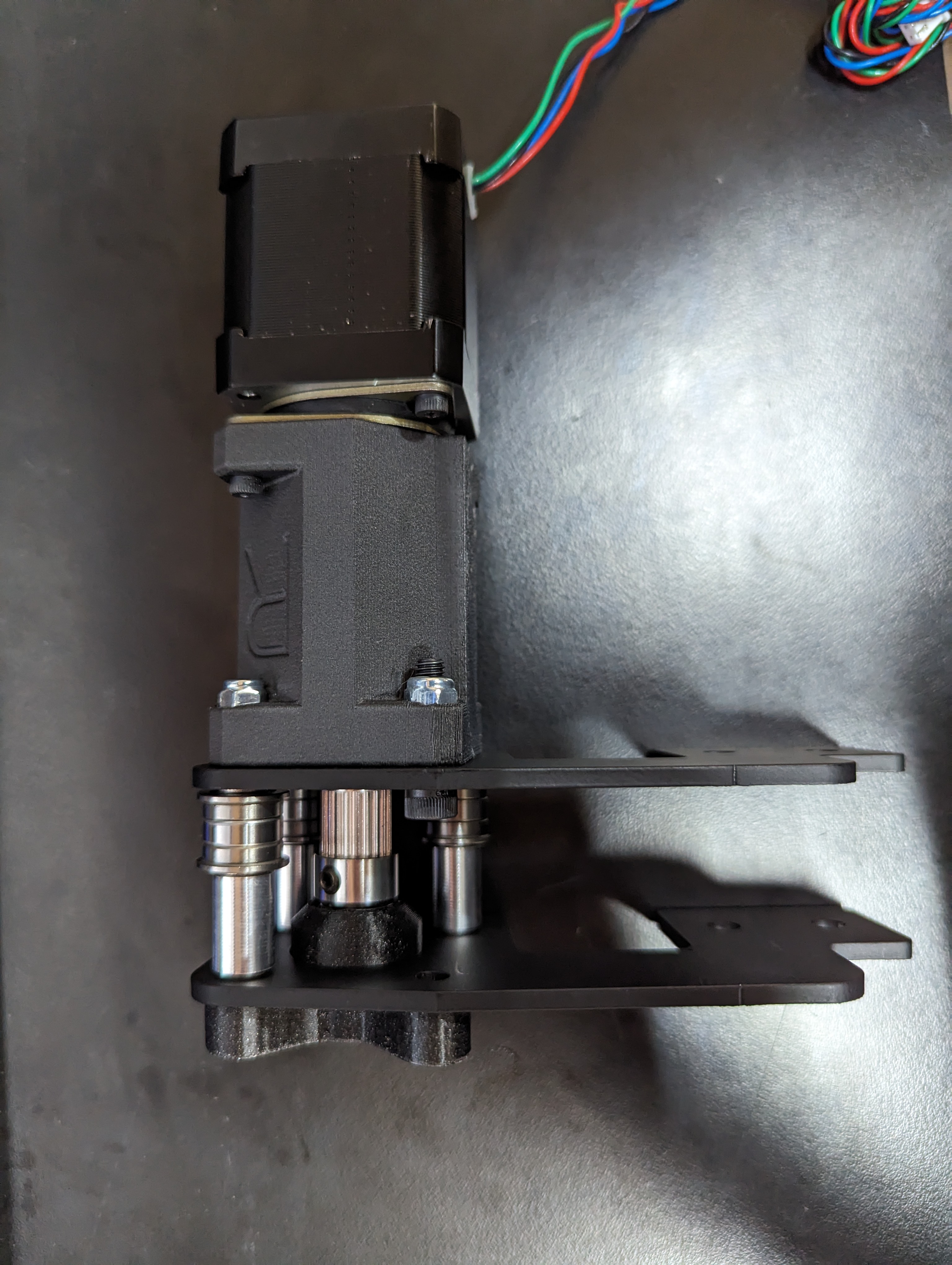 Ratig v-core 3 stepper bearing mount