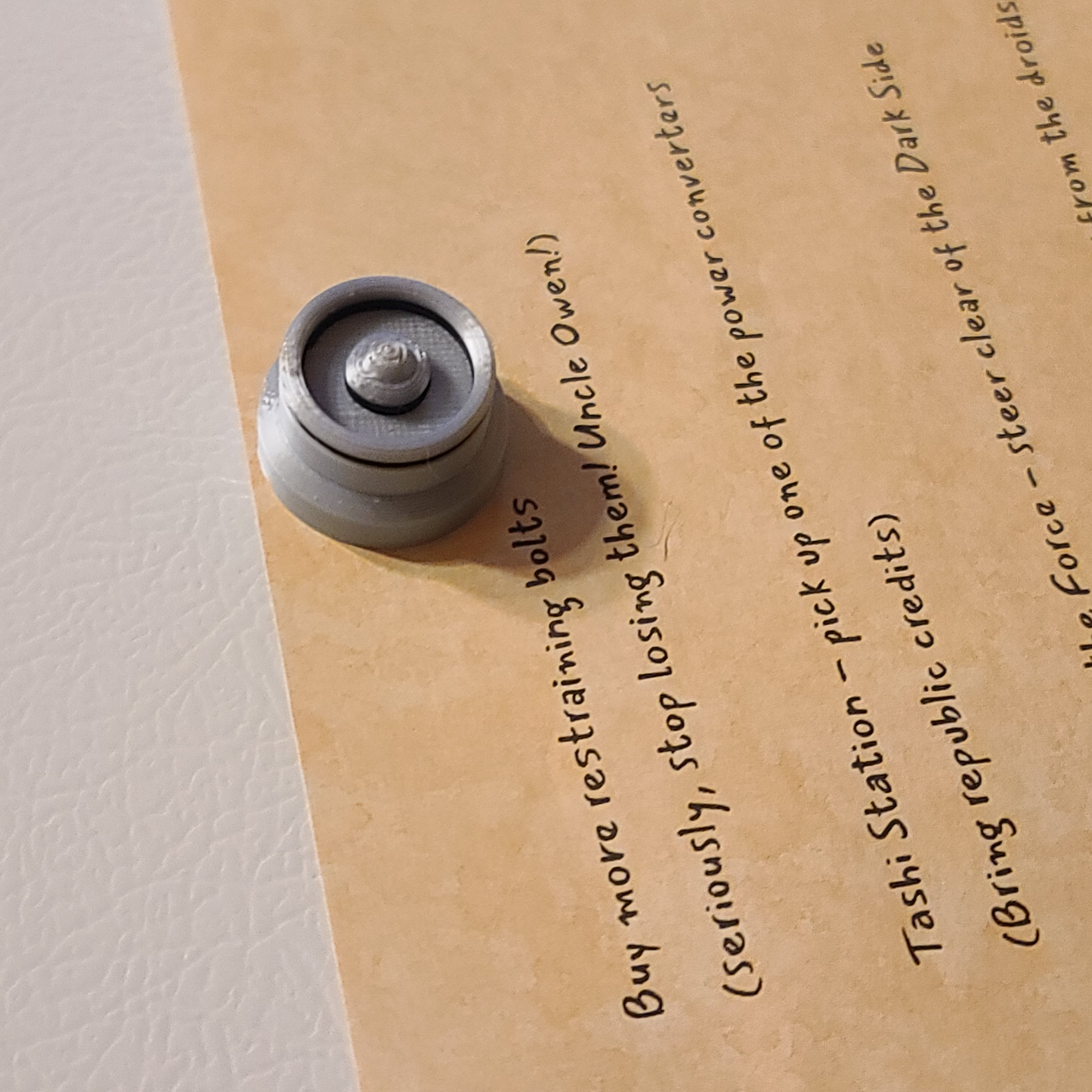 Restraining Bolt Fridge Magnet