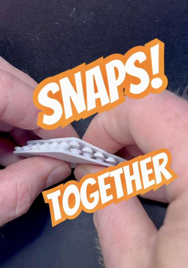 Plastic Velcro! Super Strong “Hook and Loop” BowieInc Connector!