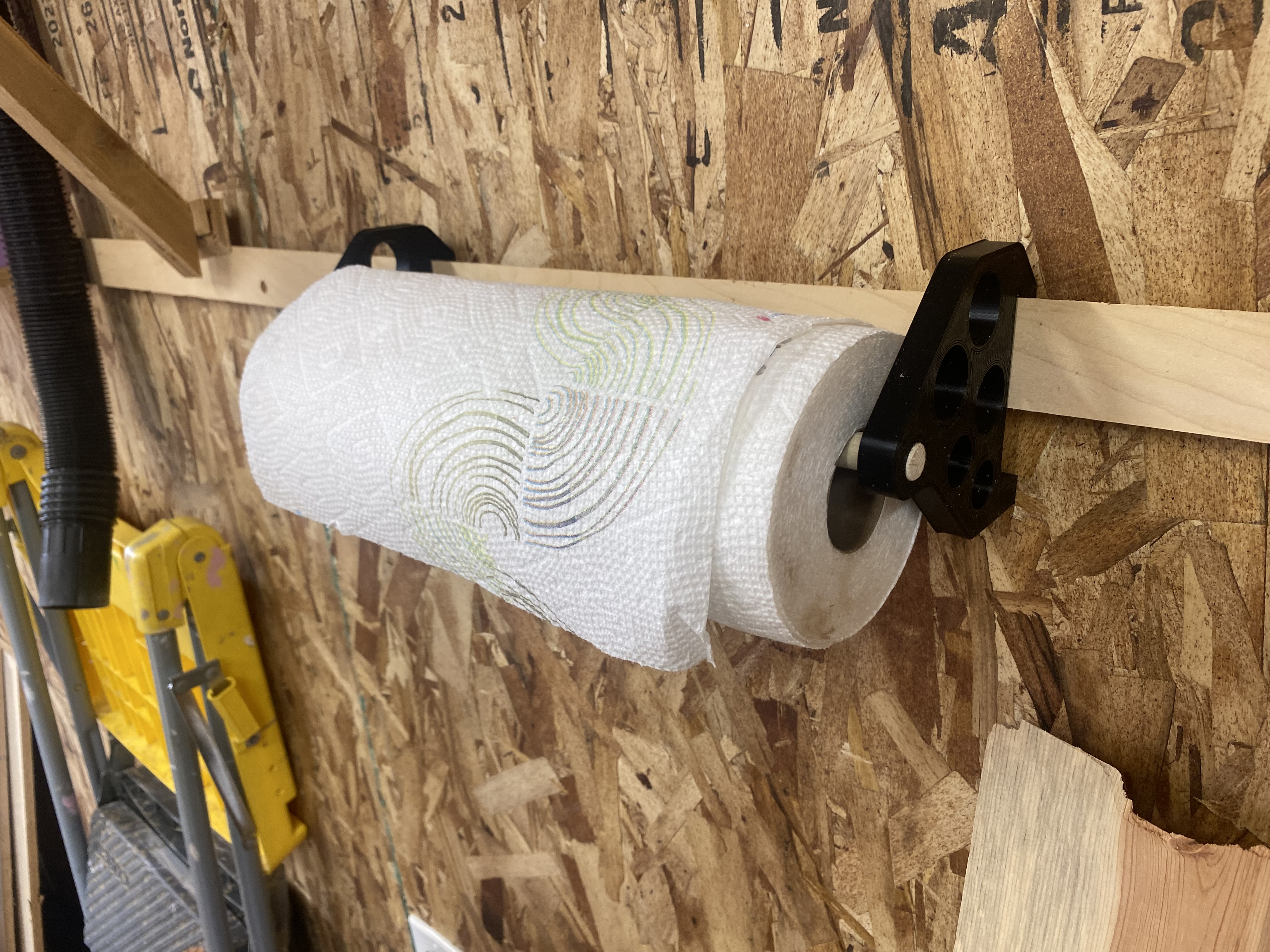 French Cleat Paper Towel Holder