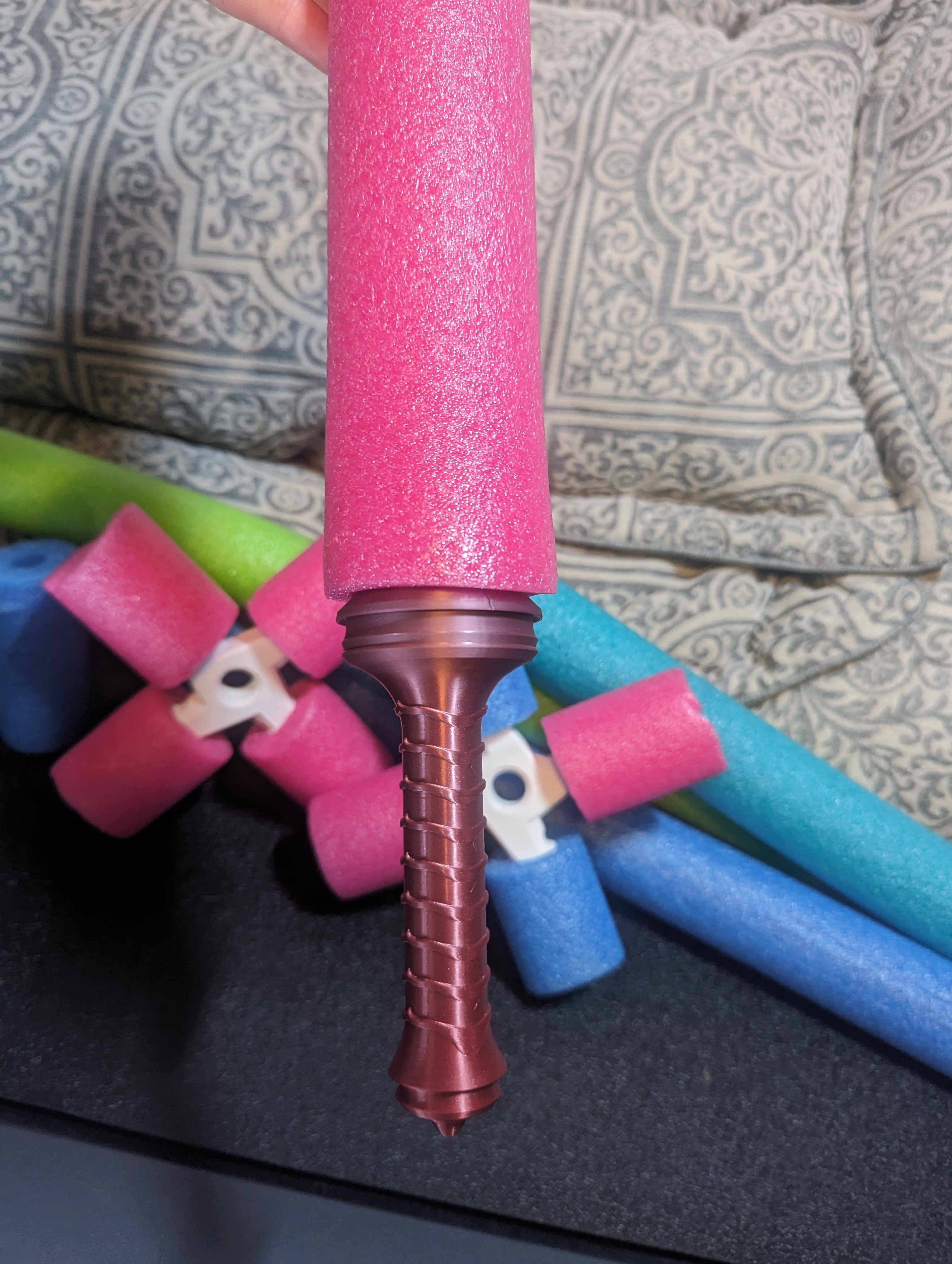 Cool Pool Noodle Sword Handle