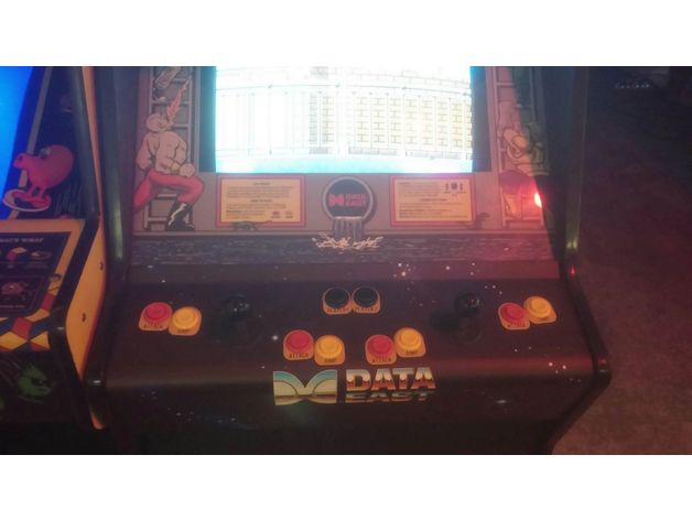 Data East Arcade Button Tag